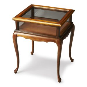 BUTLER 1484101 Curio Table, 18 x 20 x 24 in.