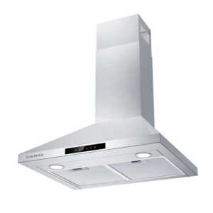 CIARRA Range Hood 30 inch Wall Mount Ductless Vent Hood CAS20675
