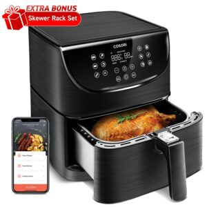 COSORI Pro Gen II New 5.8-Quart Smart Air Fryer, Extra Large 13-in-1 Voice Control, Black