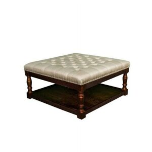 Cairona Tufted Textile 34-inch Shelved Ottoman (Optional Colors)