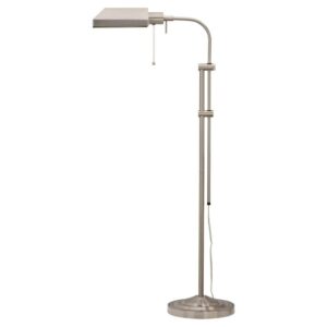 Cal Lighting 100W Pharmacy Floor Lamp W/Adjust Pole