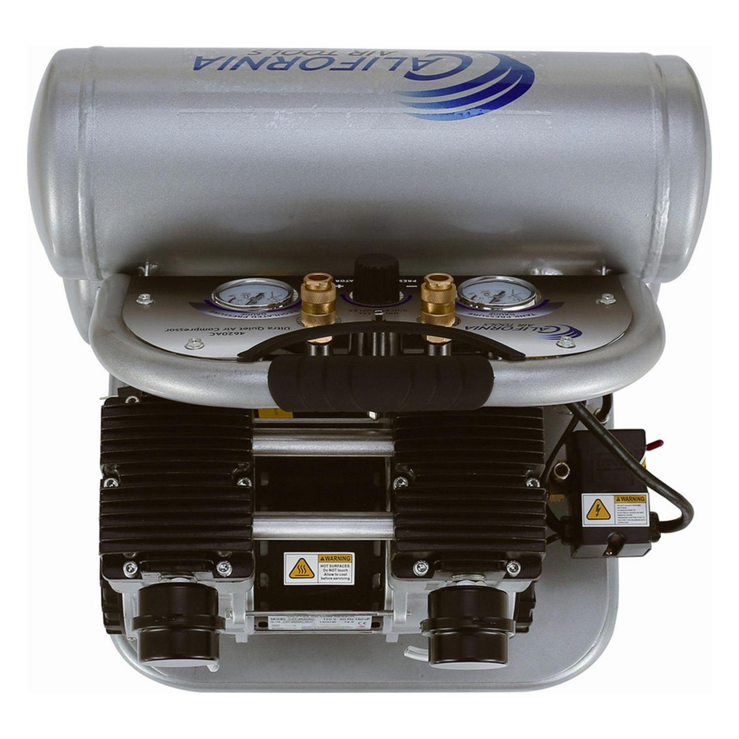 California Air Tools 4620AC 2 HP Portable Air Compressor 4.6 gal - Image 3