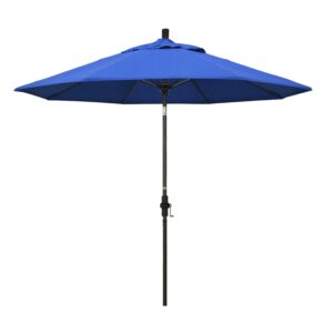 California Umbrella Sun Master Market Tilt Olefin Patio Umbrella, Multiple Colors
