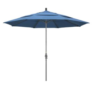 California Umbrella Sun Master Market Tilt Olefin Patio Umbrella, Multiple Colors