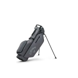 Callaway Fairway C Golf Club Stand Bag, Compact 4-Way Top, Charcoal