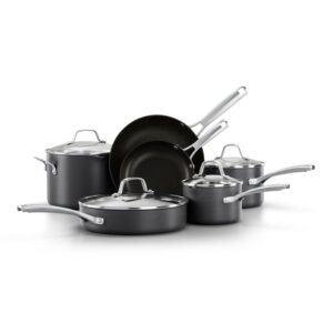 Calphalon Classic Hard-Anodized Nonstick 10-Piece Cookware Set