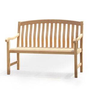 Cambridge Casual Outdoor Durable Teak Wood Bench - Brown
