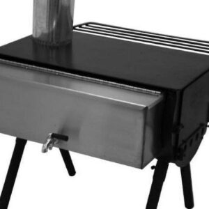 Camp Chef Cylinder Burner Hot Water Tank, Black,