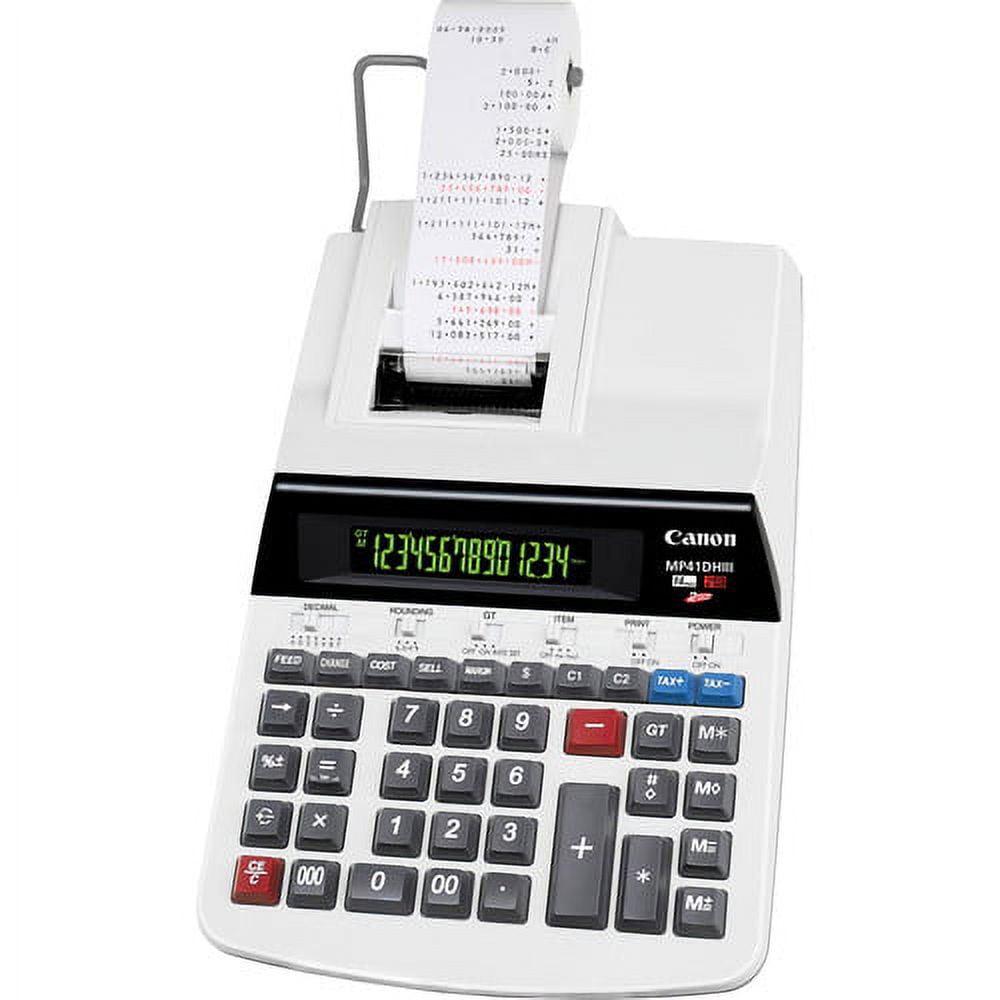 Canon MP41DHIII Heavy-Duty Printing Calculator - Image 2