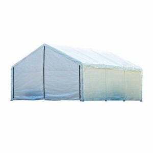 Canopy Enclosure Kit 18 × 30 ft. White (FR Rated - Frame and Canopy Sold Separately)