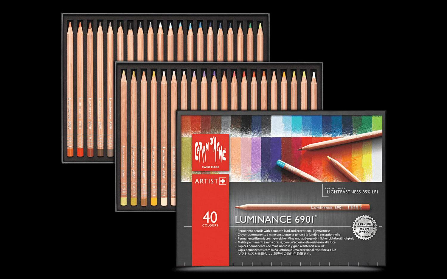 Caran d'Ache, Luminance 6901, 40 Colors - Image 2