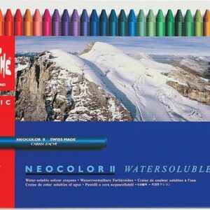 Caran d'Ache, Neocolor II Crayons, 84 Colors