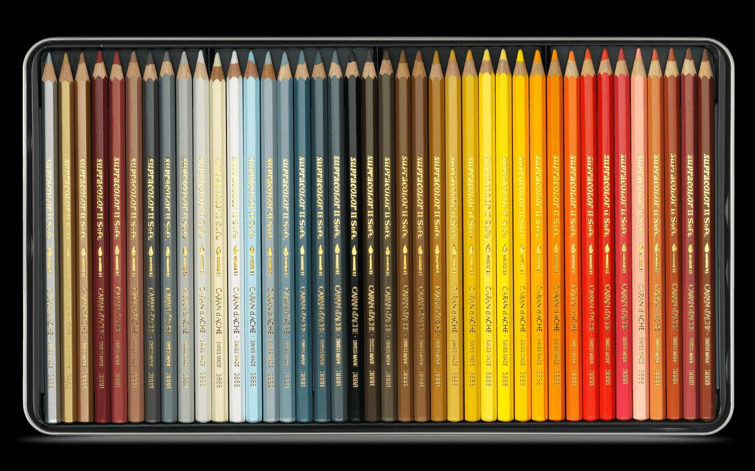 Caran d'Ache, Supracolor Soft Aquarelle, 80 Colors - Image 4