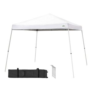Caravan Canopy Sports 21207800010 12' x 12' White V-Series 2 Slant Instant Canopy
