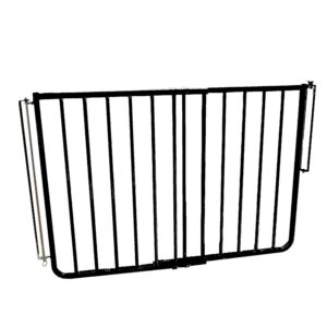Cardinal Gates Outdoor Aluminum Child & Pet Safety Gate SS30OD - Black