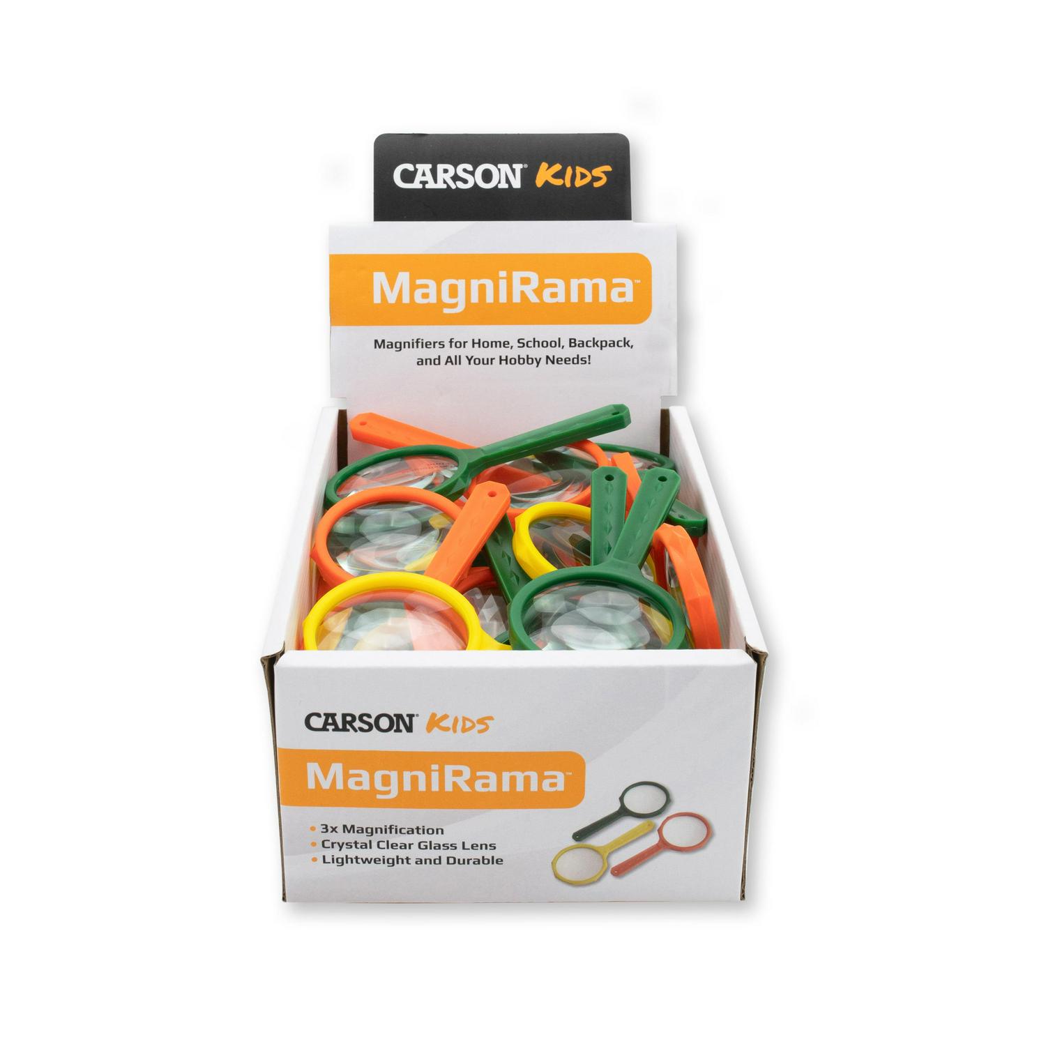 Carson MagniRama 50mm 3x Magnifying Glasses - Pack of 50 - Image 3