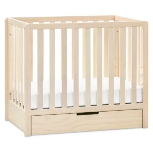 Carter's by DaVinci Colby 4-in-1 Convertible Mini Crib with Trundle in Washed Natural