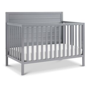 Carter's By DaVinci Morgan 4-in-1 Pine Wood Convertible Crib in Gray