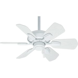 59523-Casablanca Fans-Wailea - 6 Blade 31 Inch Ceiling Fan With Pull Chain Control In Traditional Casual Style And Includes 6 Motor Speed Settings