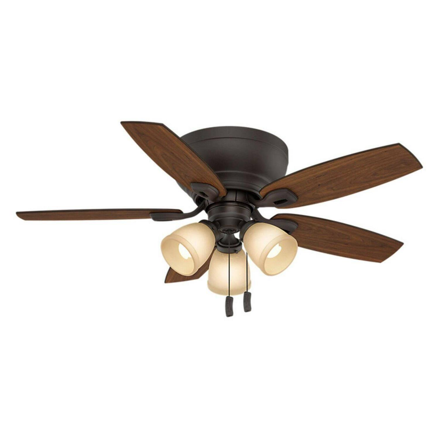 53187-Casablanca Fans-Durant - 5 Blade 44 Inch Ceiling Fan With Pull Chain Control In Traditional Style And Includes 5 Motor Speed Settings - Image 2