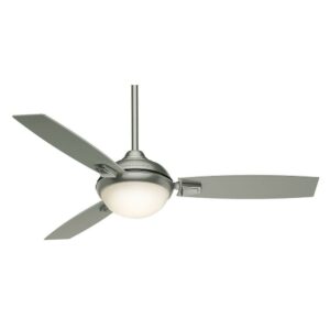 59160-Casablanca Fans-Verse - 3 Blade 54 Inch Ceiling Fan with Handheld Control in Modern Style and includes 3 Motor Speed settings-Satin Nickel