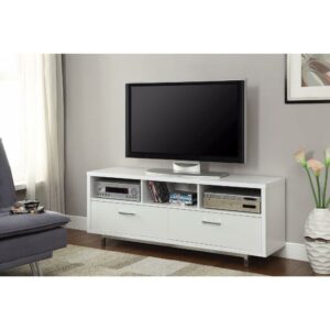 Casey 2-drawer Engineered Wood 60-inch TV Stand White