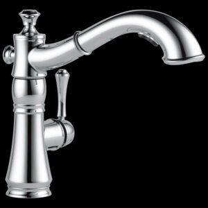 Cassidy Single Handle Pull-Out Kitchen Faucet in Chrome 4197-DST