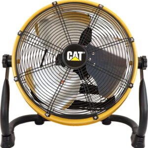 Caterpillar 14" Industrial Shroud DC Floor Fan