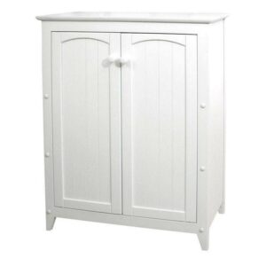 Catskill Craftsmen 2 Door Wood Storage Cabinet in White