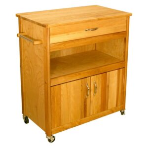 Catskill Craftsmen Wide Cuisine Kitchen Cart