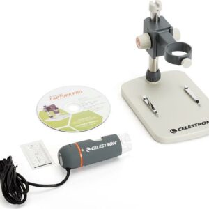Celestron Handheld Digital Microscope Pro 200x Digital Microscope with Stand