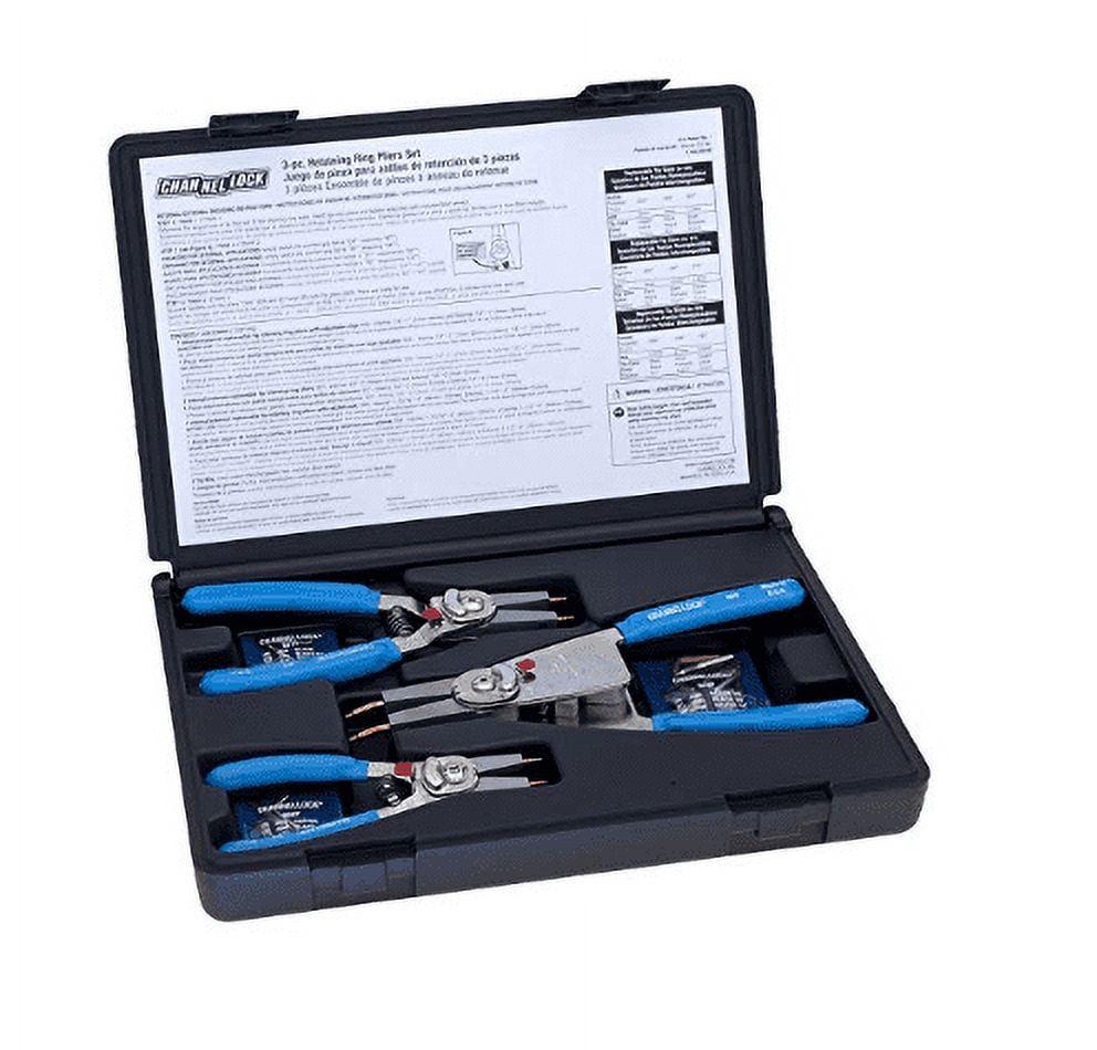 CHANNELLOCK 3pc Convertible Retaining Ring Pliers Set - Image 3