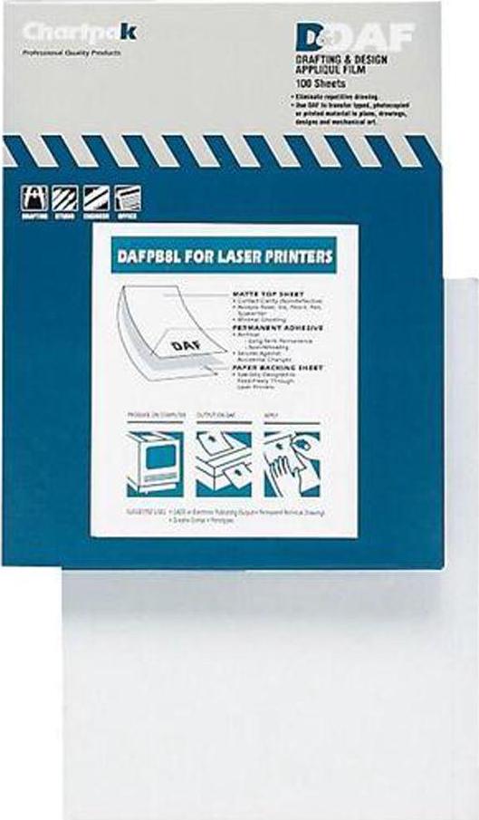 Chartpak 8.5" x 11" Matte Film - Image 8