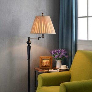 Chesapeake Swing Arm Floor Lamp with Bronze Finish