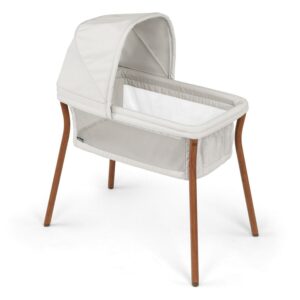 Chicco LullaGo Anywhere LE Portable Bedside Bassinet with Removable Canopy - Serene (Beige), New