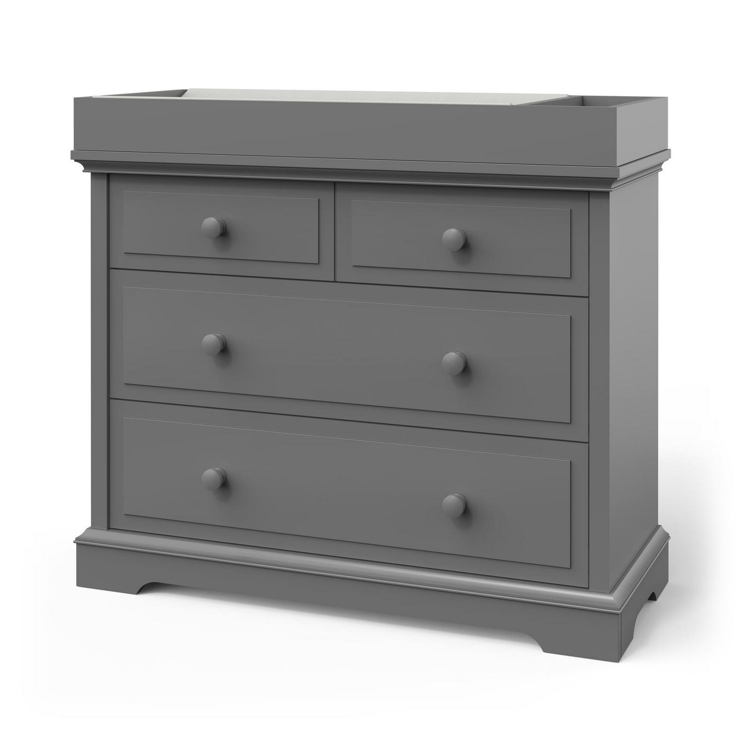 Child Craft Changing Table Topper - Cool Gray - Image 3