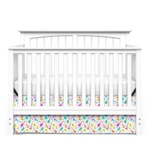 Child Craft Sheldon 4-in-1 Convertible Crib Matte White
