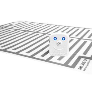 Chummie PRO Bedside Bedwetting Alarm for Children, Teens and Adults. Award Winning, Comfortable and Effective Bedwetting Treatment System with 8 Loud Sounds, Bright Lights and Strong Vibrations