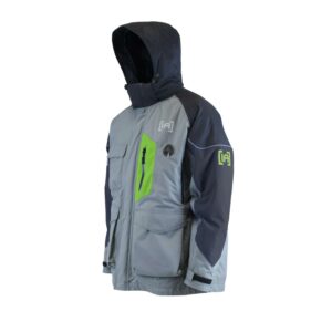 Clam Outdoors Extreme Advantage Parka - Chartreuse/Black, XL