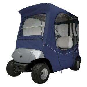 Classic Accessories Fairway Short Roof 2-Person FadeSafe The Drive by Yamaha Golf Cart Enclosure, Navy News