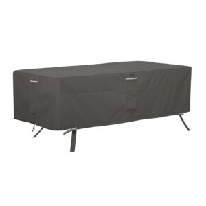 Classic Accessories Ravenna Water-Resistant 84 Inch Rectangular/Oval Patio Table Cover