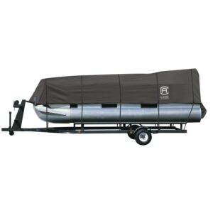 Classic Accessories StormPro Heavy-Duty Pontoon Boat Cover, Fits Pontoon Boats 17 ft - 20 ft long x 102 in wide