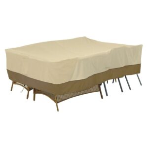 Classic Accessories Veranda Water-Resistant 80 Inch General Purpose Patio Furniture Cover