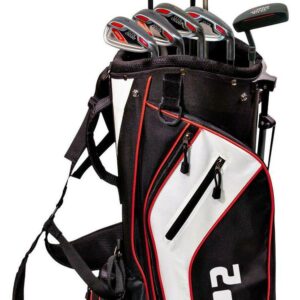 Club Champ DTP Men's 12 Pieces Golf Club Complete Set with Stand Bag, Right Handed