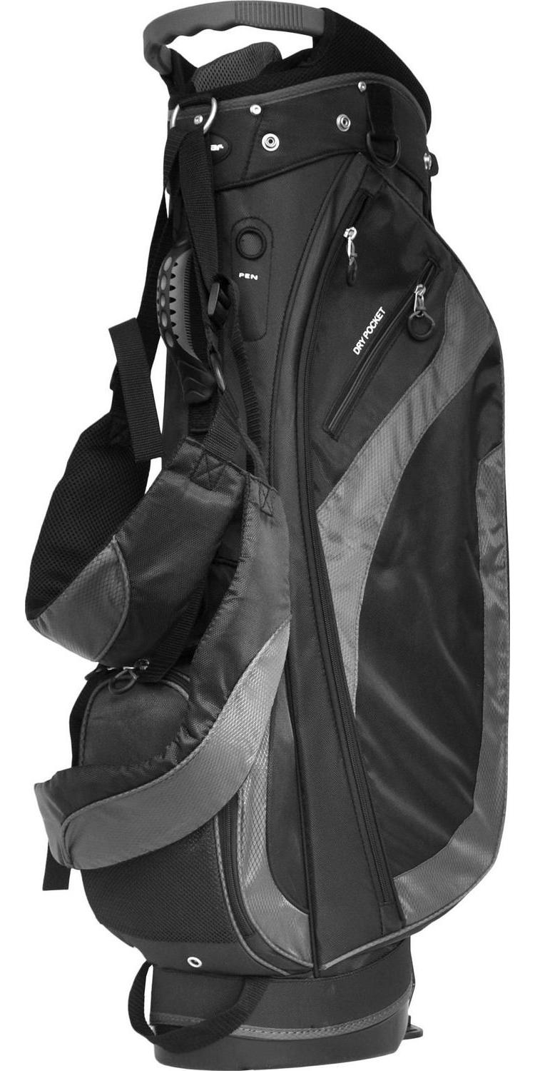 Club Champ Golf Stand Bag, 7 Way, Black