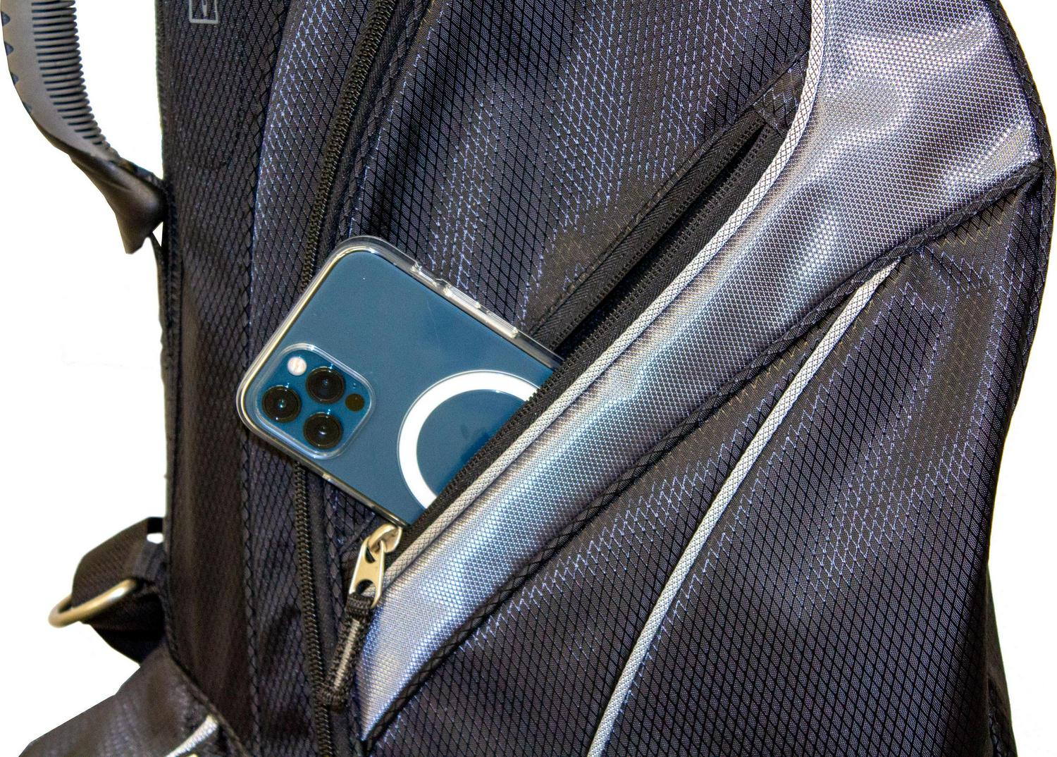 Club Champ Golf Stand Bag, 7 Way, Black - Image 9