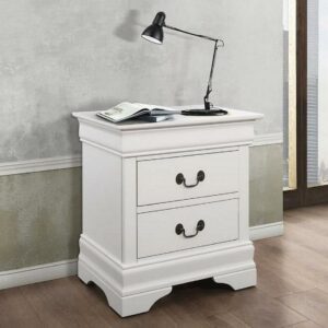 Coaster Home Furnishings 204692 Traditional Nightstand, White