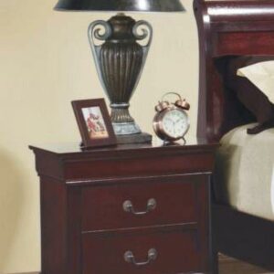 Coaster Home Furnishings 203972 Traditional Nightstand, Cherry