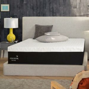 Cocoon by Sealy 12” Medium Hybrid Mattress in a Box, Adult, Queen
