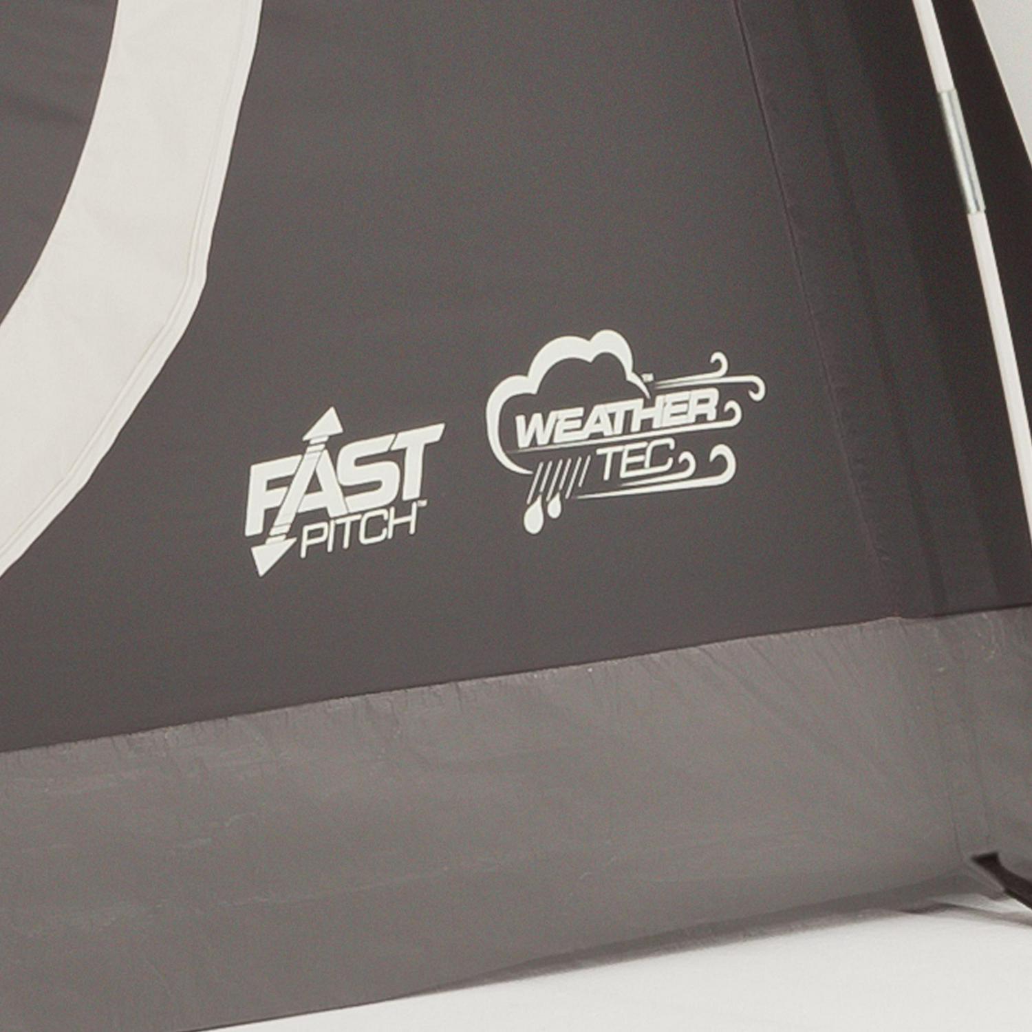 Coleman® 6-Person Steel Creek™ Fast Pitch™ Dome Camping Tent with Screen Room, Green - Image 11